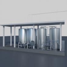 storage tanks liquids oil vinegar serbatoi per liquidi