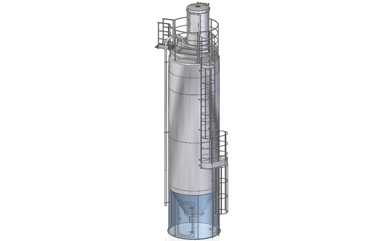 silo aluminium aluminio