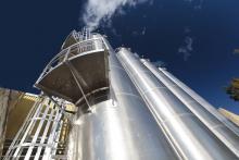 Silos in aluminum alloy