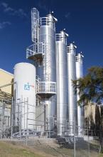 Silos in aluminum alloy