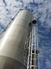 Silos in aluminum alloy